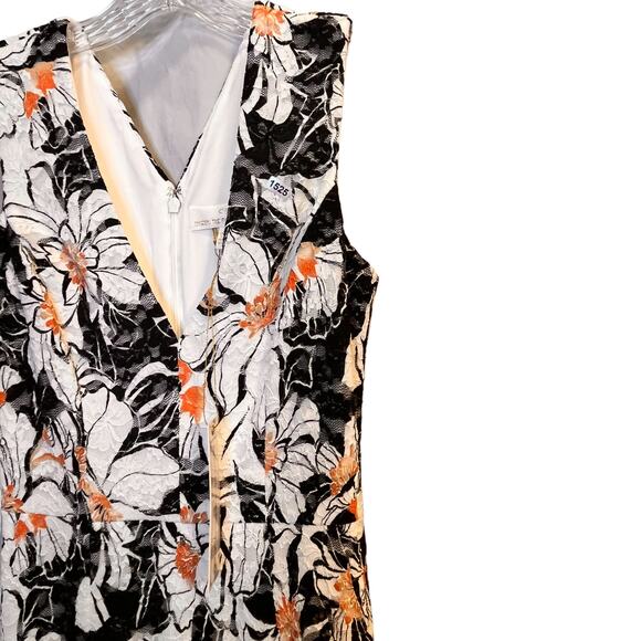 Dress The Population Alice Floral Sleeveless V Neck Sheath Dress NWT Small - Picture 8 of 12